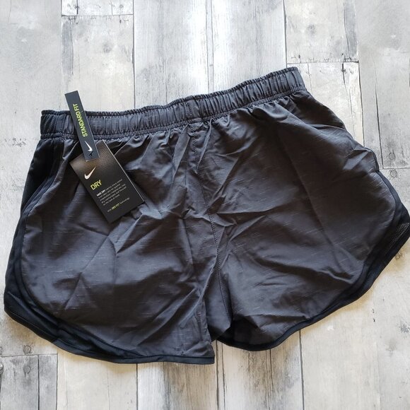 NWT - Nike Women's Black Heather/Grey Tempo Brief-Lined Running Short - Size M - Picture 3 of 3